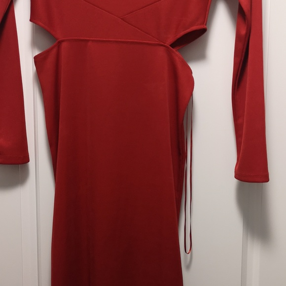 Topshop mock neck dress - Picture 2 of 6